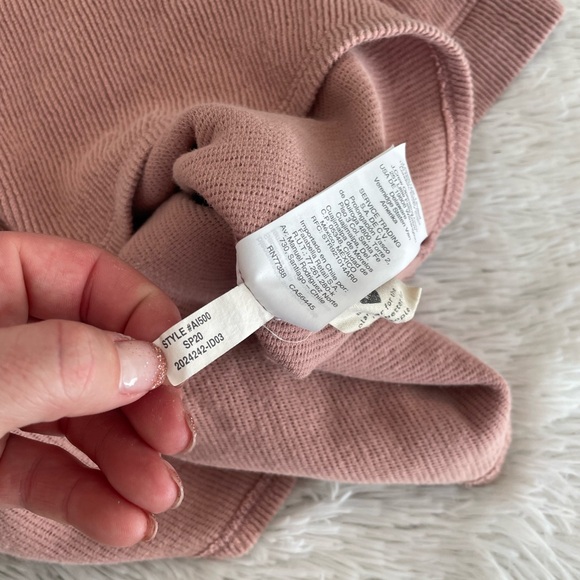 Madewell Ottoman Jacquard V-Neck Boxy Top - Picture 7 of 8